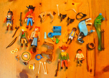 playmobil konvolut figuren Indianer Cowboy Pferd