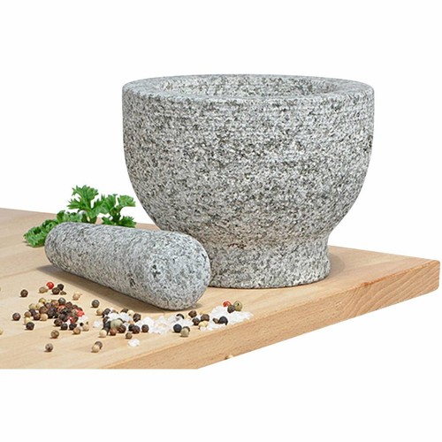 Mörser mit stößel - mit, aus