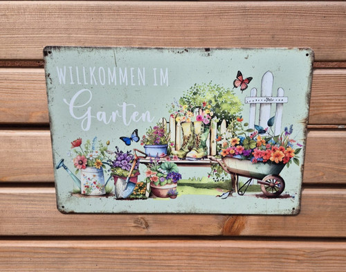 Garten deko schild - deko, und