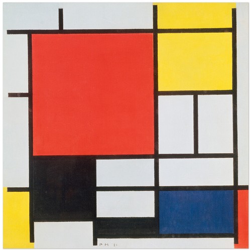 Piet mondrian komposition mit - piet,