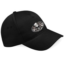 Skull Poker Totenkopf Rockabilly Schwarze Baseball Cap Baseballcap - K139 -SW