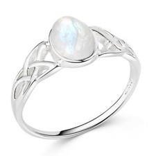 MATERIA Mondstein Ring Damen