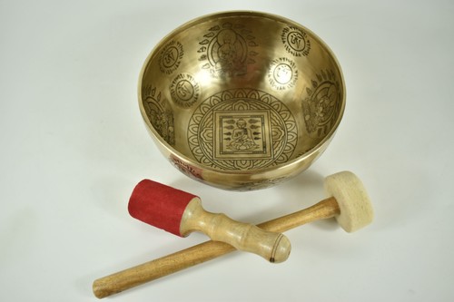 Klangschale gravur buddha - -,