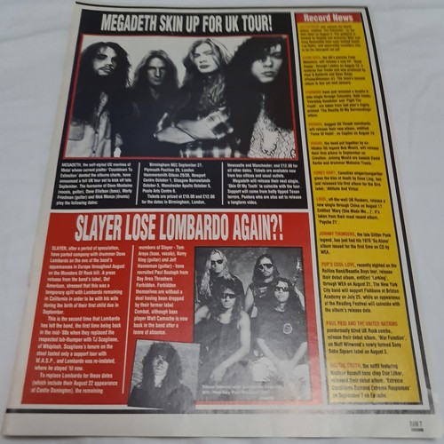 Vintage megadeth dave mustaine - dave,