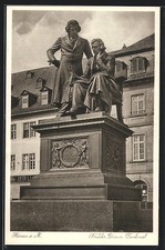 Hanau a. M., Brüder Grimm-Denkmal, Ansichtskarte 