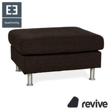 Ewald Schillig Concept Plus Stoff Hocker Schwarz