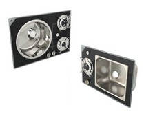 Edelstahl Spülbecken &