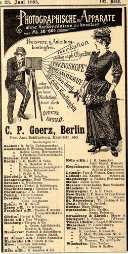 Goerz berlin - c.p.goerz,