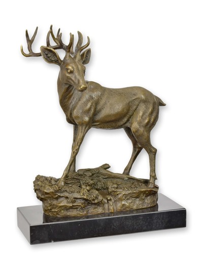 Bronzeskulptur hirsch nach - bronzeskulptur, c