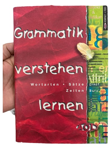 Ernst bury grammatik deutsch - grammatik,