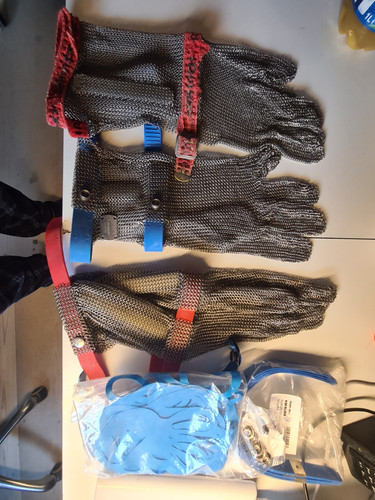 Kettenhandschuh/Stechschutzhan