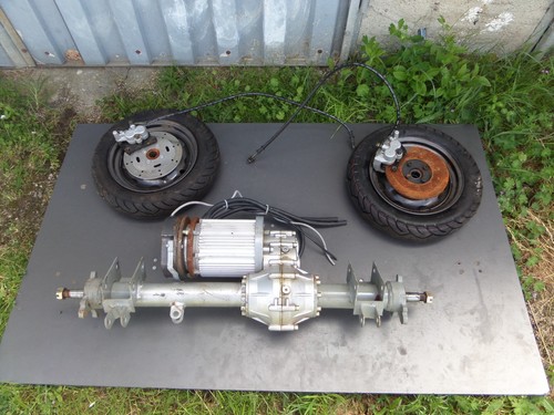 Hinterachse mit motor bn14 - hinterachse,