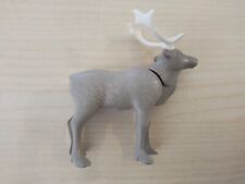 Playmobil Hirsch Grau , Geweih weiß -- 320