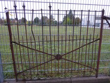 Nr. 3842 altes Gartentor Zaunelement Zaunteil Rankhilfe Gitter Deko Sichtschutz