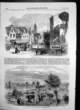 Alter antiker Druck Gouda