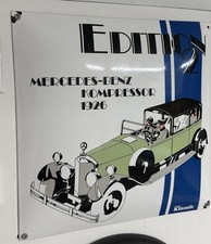 Metallschild „Mercedes Benz