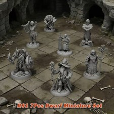 7x Zwergen Miniaturen Set |