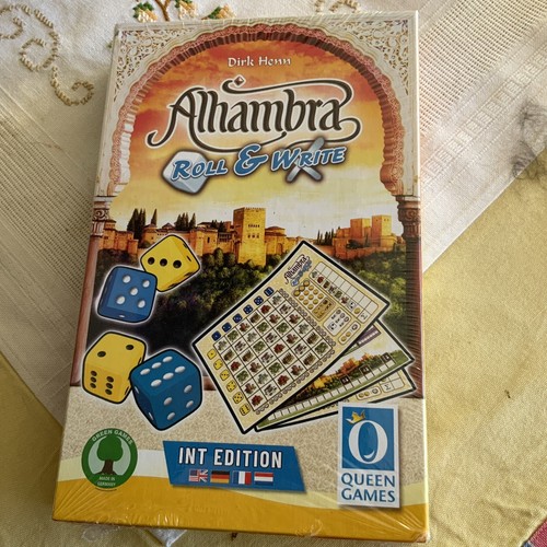Alhambra spiel roll write - alhambra, roll&write