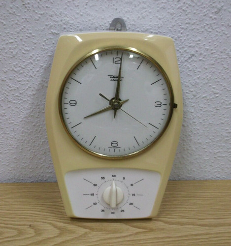 50er 60er wanduhr - wanduhr, diehl