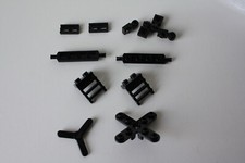 Lego Technic 12 St.  2x2 grau