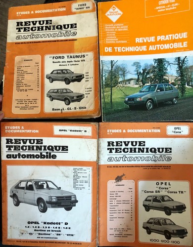 Revue technique automobile - x,