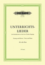 Album of 60 Lieder from Bach to Reger, 'Unterrichts-Lieder'|Broschiertes Buch