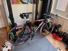 Cervélo P2 (Carbonrahmen, Aero-Design); gelaufen ca. 2.000 km