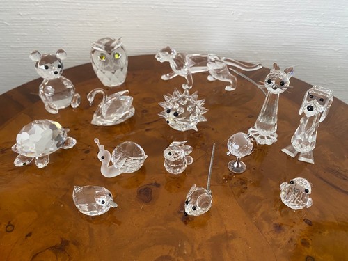 Swarovski kristall tierfiguren - swarovski,