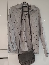 Bluse Grau Bexleys 40 Mit