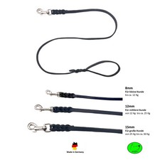 Hundeleine Leder Fettleder