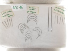 1x Schwertahle Polsterer Vorstechahle Sattler 30tlg. ex BW Bundeswehr (ND16)