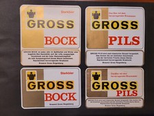 Bieretiketten Gross Brauerei Riegelsberg Saarbrücken Saarland 