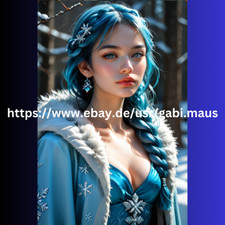 Metallschild  20x30 cm - Geschenkidee - ArtVista - Erotic Fantasy Women (102)