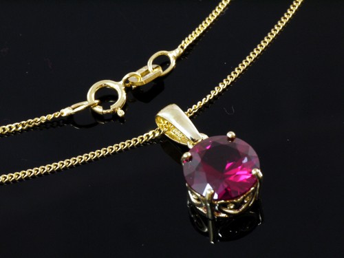 333 goldkette zirkonia steine - ,
