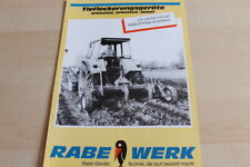 144409) Rabewerk Tiefenlockerer - Sprosser + Avant - Prospekt 03/1987