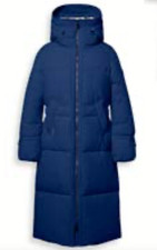 RESET MIINA LONG PUFFER JACKET IN CRINKLED NYLON MANTEL size M UVP 269,95