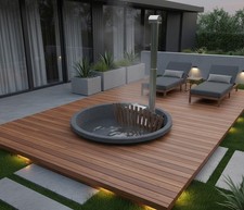 Badebottich Hot Tub Badetonne