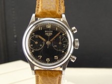 Heuer  Baylor retail  Chronograph  Vintage   ref.   Edelstahl  swiss made