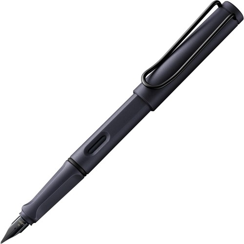 Lamy safari steel black blau - lamy, black/blau