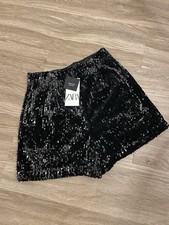 Zara Virale Glitzer Shorts