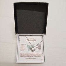 Geschenkset Für Tochter NEU Box Mit Halskette Silber