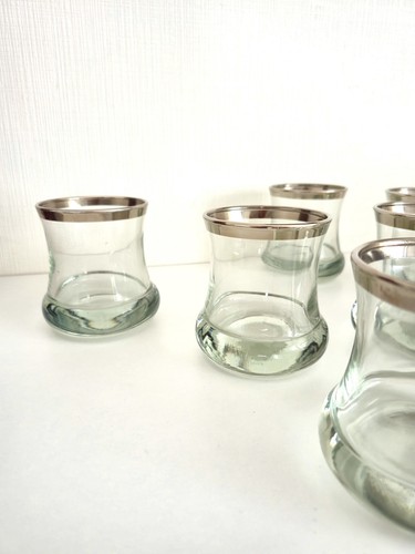 Vintage trinkgläser mit - vintage,