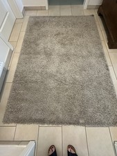 IKEA Hampen Teppich Langflor Grau 160 X 230 cm