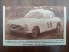 Salmson 2300 S, Rallye Lyon-Charbonnieres, Abbildung, 1954