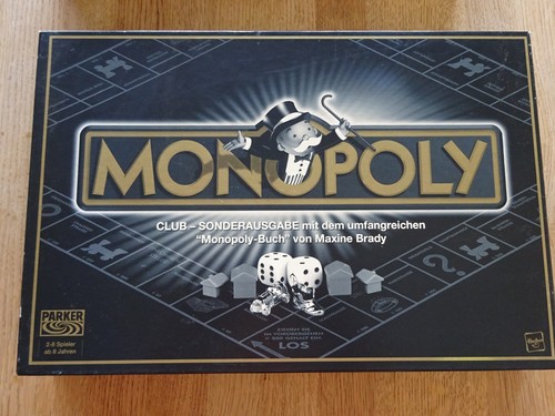 Monopoly club sonderausgabe - monopoly,