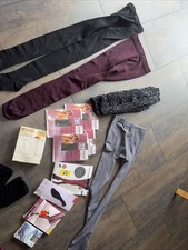 Feinstrumpfhose Leggins Handschuhe Stulpen Paket Sammlung 15 Artikel