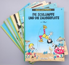 Johann und Pfiffikus 1. Auflage SC Humor Abenteuer Comic Album Carlsen Peyo