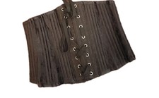 Schwarzes Korsett mit
