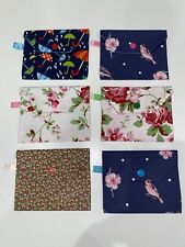 Tasche Täschchen Kosmetik Handmade selbstgenäht Rosali Ikea Vögel Regenschirm