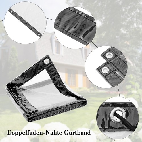 Woltu transparente abdeckplane - woltu,